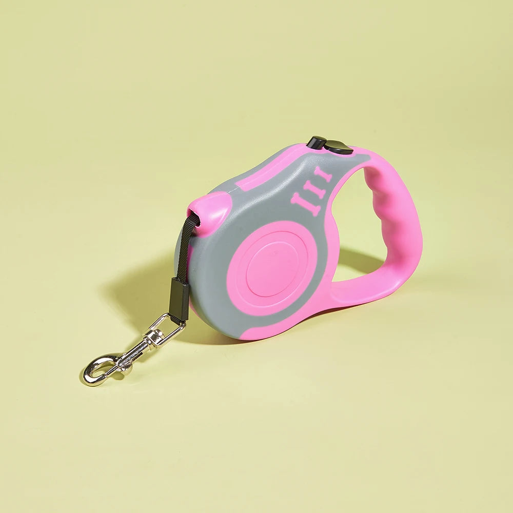 HOLAPET Retractable Dog Leash 3M/5M for Small Dogs & Cats Durable Nylon Lead for Walking & Travel