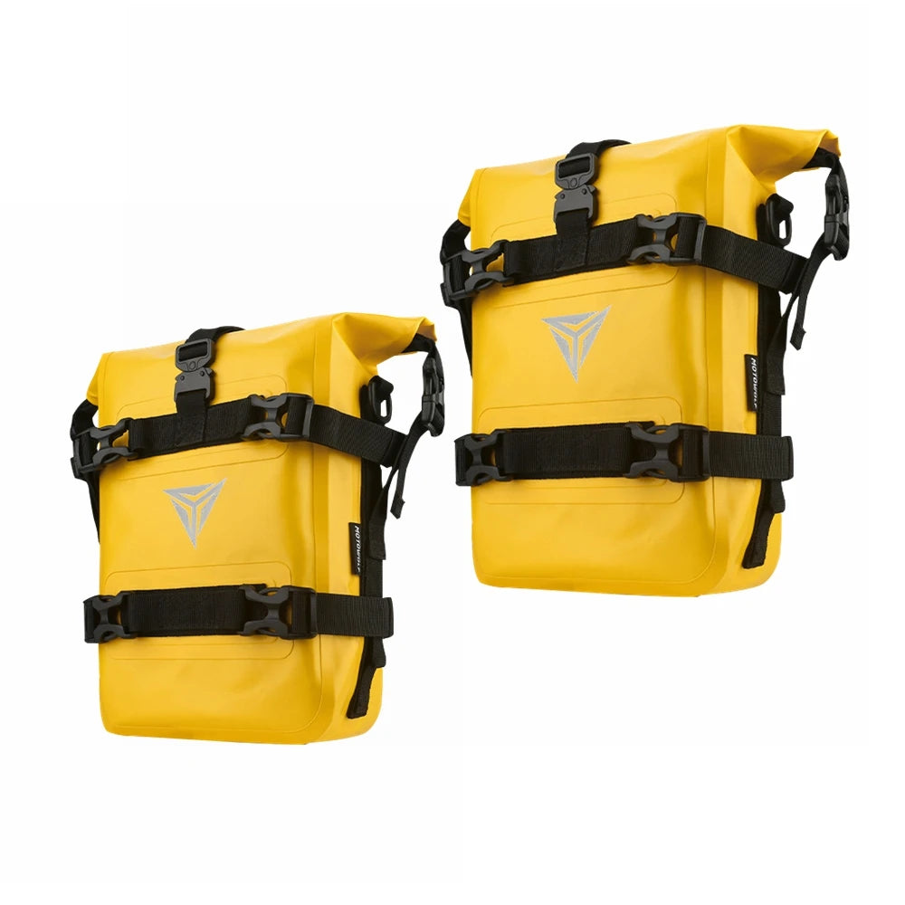 Waterproof Motorcycle Crash Bar Bags for BMW R1200GS R1250GS ADV Honda NC750X CB500X Durable Storage