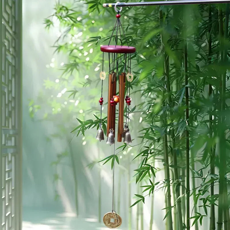 Large Metal Wind Chime Tubes Bells Church Bell Outdoor Garden Home Hanging Decor Symbol of Luck